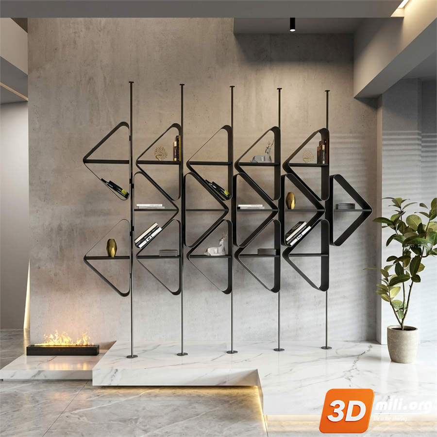 Bookcase Skp Files
